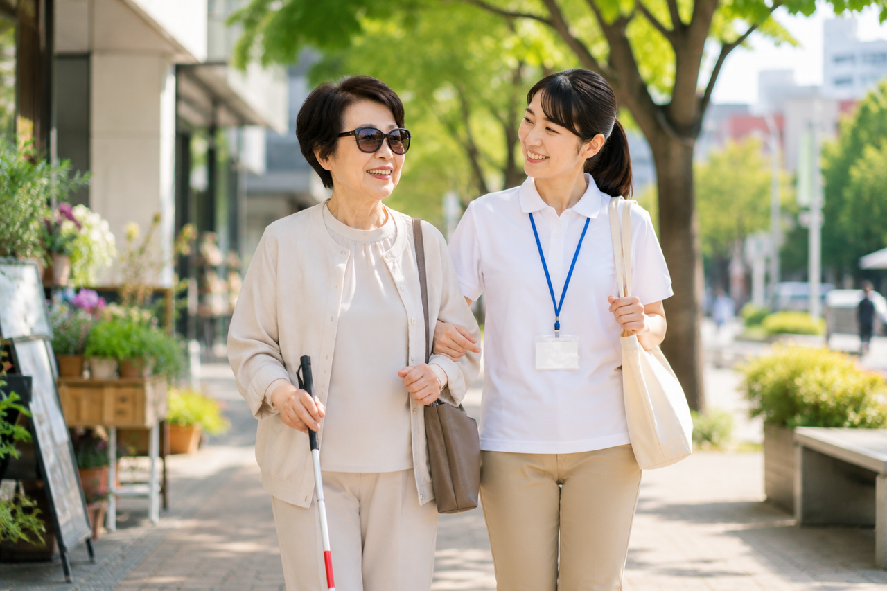 同行援護サービス開始から1年を迎えました